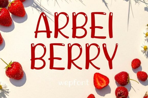 Arbei Berry: A Sweet and Playful Display Font