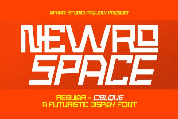 Discover Newro Space: Modern Futuristic Font