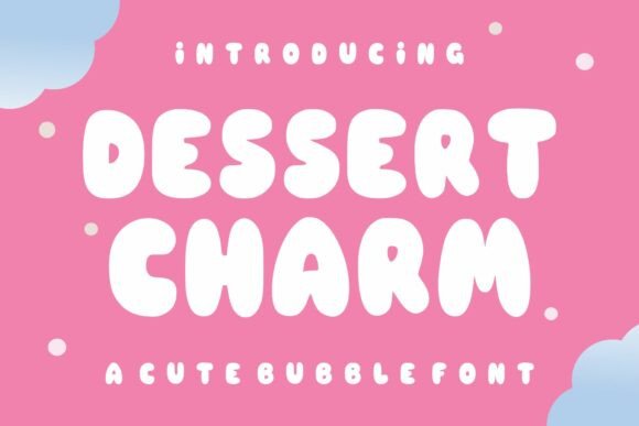 Discover the Charm of Dessert Charm: A Versatile Christmas Font