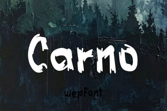 Discover the Dynamic Elegance of Carno Font