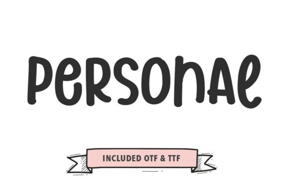 Discover the Elegance of Personal: The Ultimate Boutique Handwriting Font
