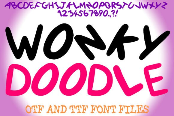 Embrace Creativity with the Wonky Doodle Font: A Strategic Typography Choice