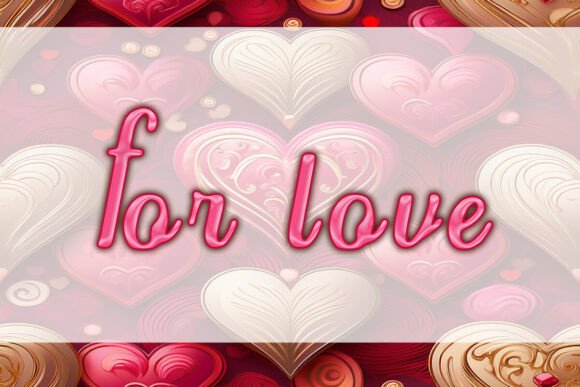For Love: Elevating Your Creative Projects with Strategic Font Use