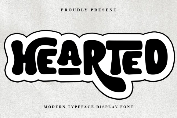 Hearted: A Retro Font for High-Impact Design