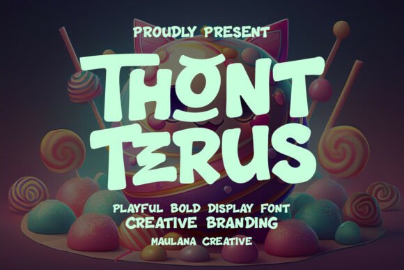 Inject Fun and Energy with Thont Terus Font