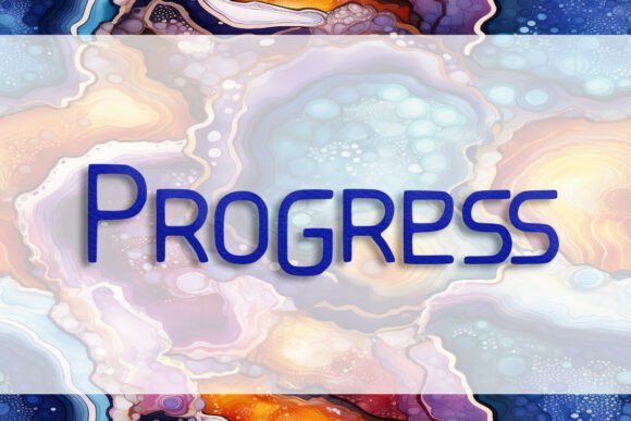 Progress: A Futuristic Display Font for the Modern Age