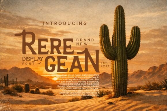 Reregean: A Bold Fusion of Retro and Masculine Elements
