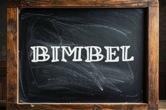 The Timeless Elegance of Bimbel: A Font for Modern and Traditional Creations